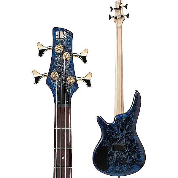 Ibanez SR300EDX Electric Bass - Cosmic Blue Frozen Matte finish - Image 4