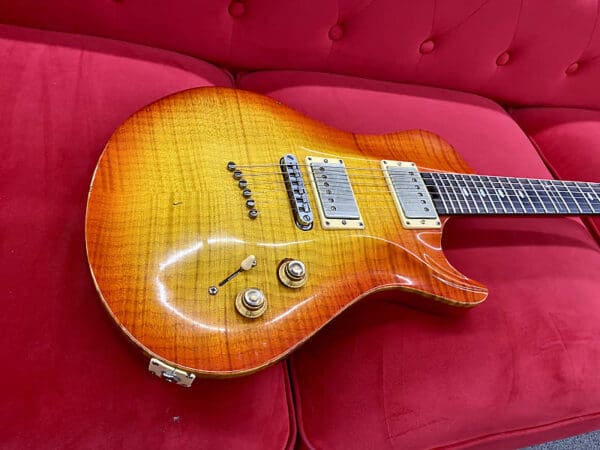 Warrior Isabella Signature Electric Guitar Cherry Sunburst Used $3999.95 + $125 Shipping - Image 11