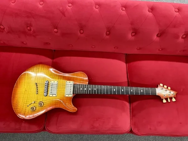 Warrior Isabella Signature Electric Guitar Cherry Sunburst Used $3999.95 + $125 Shipping - Image 10