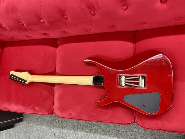 Hamer USA Diablo Electric Guitar 1990s - Transparent Red with Lace Sensors - Image 9
