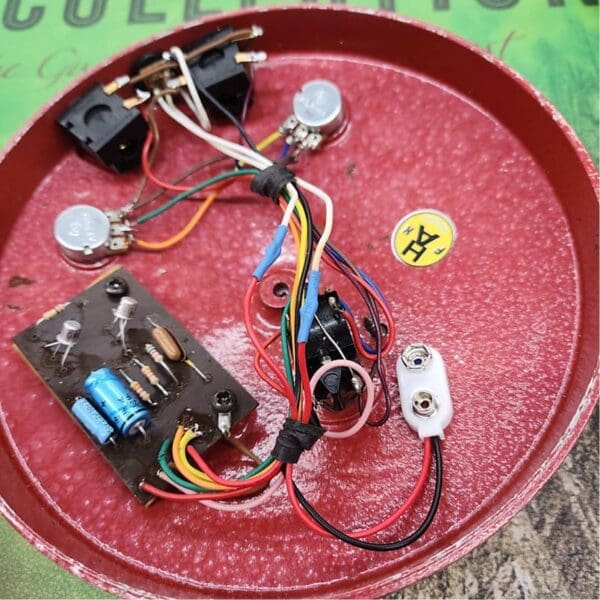 Dallas Arbiter Fuzz Face (BC108C) - Red 1969-1970 original vintage Fuzz Face $2000.+ $49.99 Shipping - Image 12
