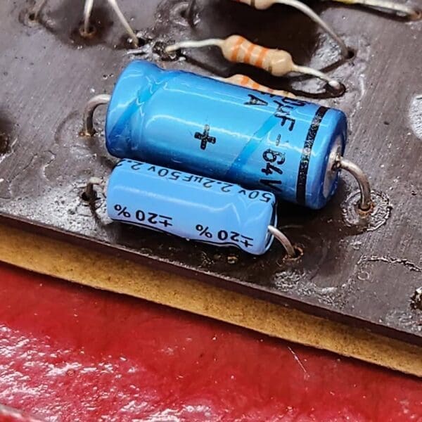 Dallas Arbiter Fuzz Face (BC108C) - Red 1969-1970 original vintage Fuzz Face $2000.+ $49.99 Shipping - Image 10