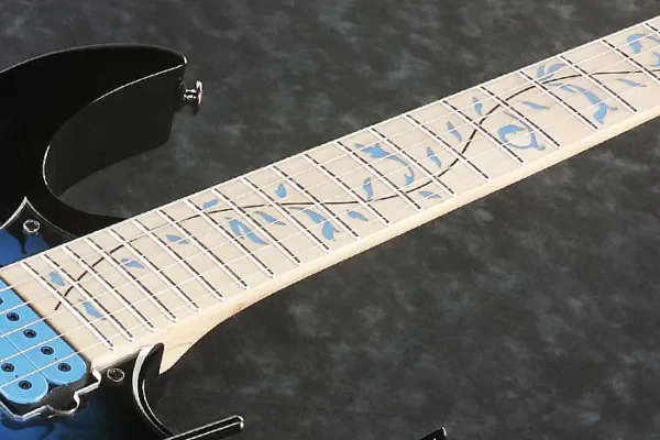 Ibanez JEM77P-BFP Steve Vai Signature - Blue Floral Pattern - Image 6