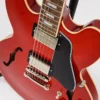 Epiphone ES-335 Figured Semi-Hollow Electric Guitar - Cherry with Bag - Image 5