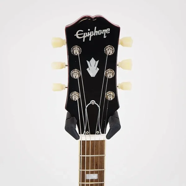 Epiphone ES-335 Figured Semi-Hollow Electric Guitar - Cherry with Bag - Image 10
