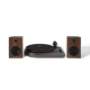 Crosley T-160 Shelf System Turntable and Speakers - Walnut