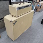 Fender Blackface Piggyback Showman with 85 watt 2 channel Head and 1×15 Cab 1967 – Blonde