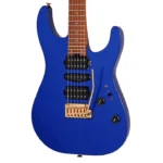 Charvel Pro-Mod DK24 HSH Electric Guitar – Mystic Blue with Caramelized Maple Neck