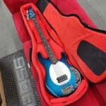 Ernie Ball Music Man StingRay 4 H with Gigbag Blue Dawn 2001