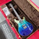 PRS Modern Eagle V Wood Library Ocean Fade with Case 2023