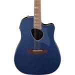 Ibanez Altstar ALT30 Dreadnought Acoustic/Electric Guitar – Night Blue Metallic