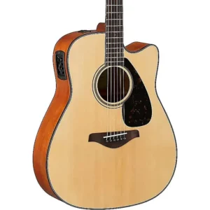 Yamaha FG Series FGX800C Acoustic-Electric Guitar - Natural