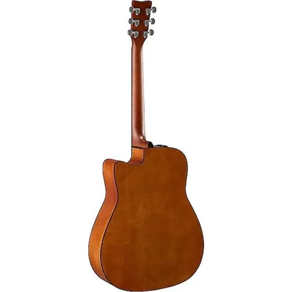 Yamaha FG Series FGX800C Acoustic-Electric Guitar - Natural - Image 3