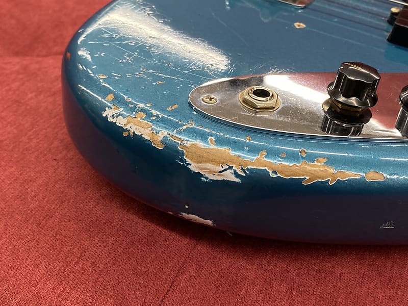 Fender Custom Shop 1964 Jazz Bass Relic 2023 - Ocean Turquoise w/ OHSC +COA - Image 27