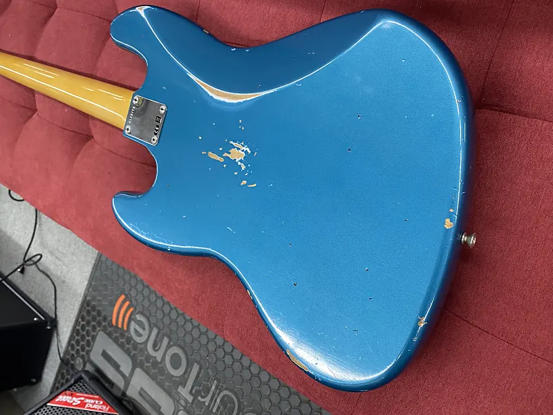 Fender Custom Shop 1964 Jazz Bass Relic 2023 - Ocean Turquoise w/ OHSC +COA - Image 2