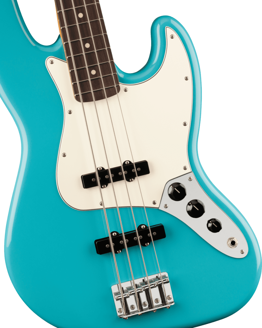 Fender Player II Jazz Bass - Aquatone Blue with Rosewood Fingerboard  0140480518 - Image 4
