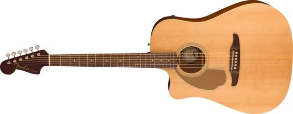 Fender Redondo Player Left-Handed Acoustic-Electric Guitar - Natural - Image 2