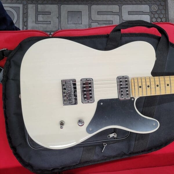 Fender Cabronita Telecaster Electric Guitar, Maple Fingerboard 2013 - White Blonde - Image 6