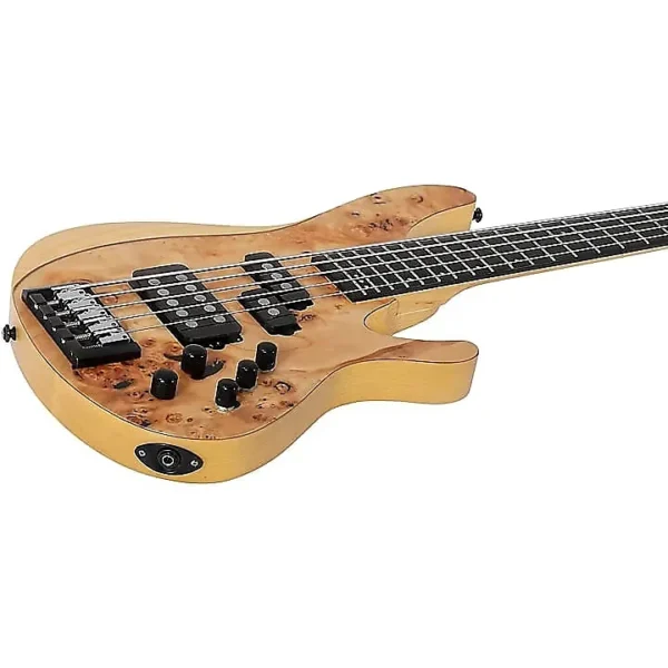 Schecter Reaper-5 Electric Bass 5-String - Natural Satin - Image 2