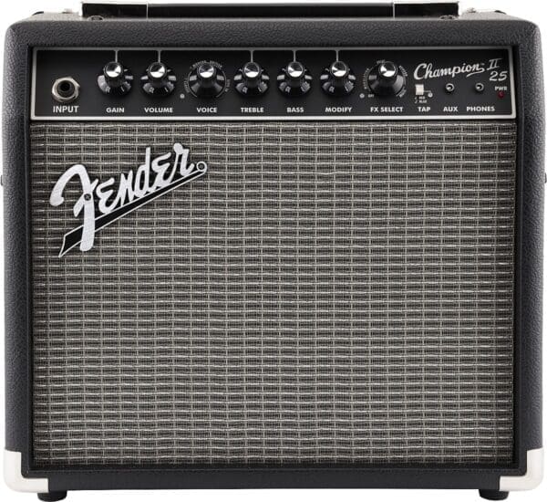 Fender Champion II 25 25-Watt 1x8" Guitar Combo - Black 2330700000