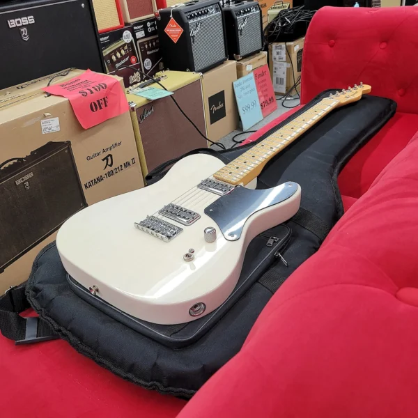 Fender Cabronita Telecaster Electric Guitar, Maple Fingerboard 2013 - White Blonde - Image 8