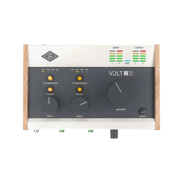 Universal Audio Volt 276 USB-C Audio Interface  Tan / Gray - Image 2