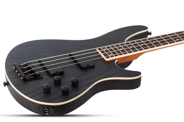 Schecter C4 Standard 4-String Bass Guitar - Charcoal Stain 3971 - Image 4