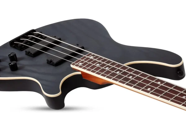 Schecter C4 Standard 4-String Bass Guitar - Charcoal Stain 3971 - Image 5