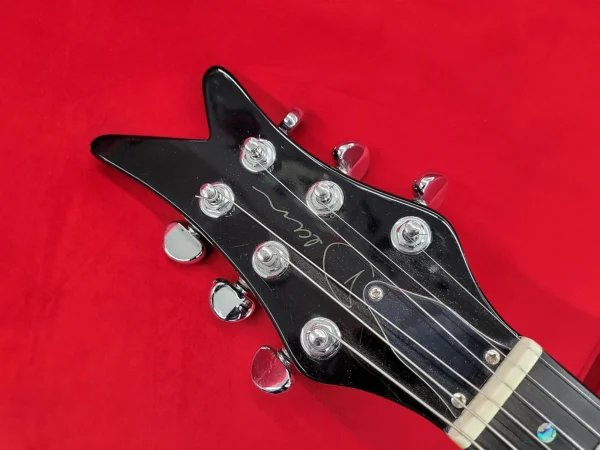 Dean Icon Electric Guitar 2000's - Black - Czech Made - Image 6
