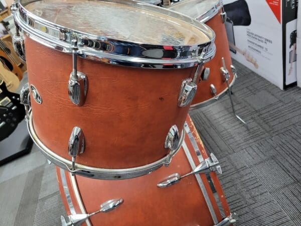 Slingerland Cordova 4 piece Shell Pack 24/13/14/18 1975-76 - Faux Leather - Image 10