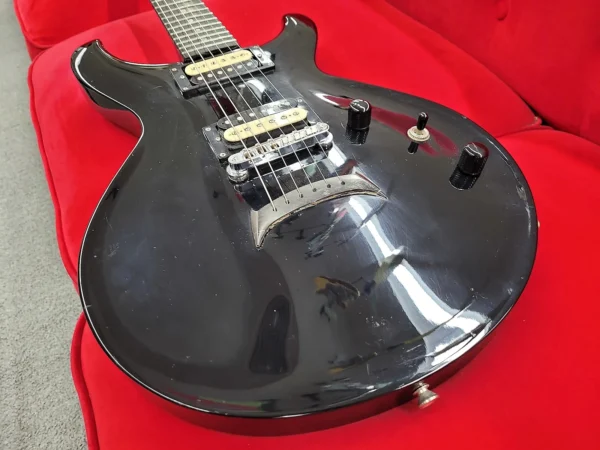 Dean Icon Electric Guitar 2000's - Black - Czech Made - Image 8