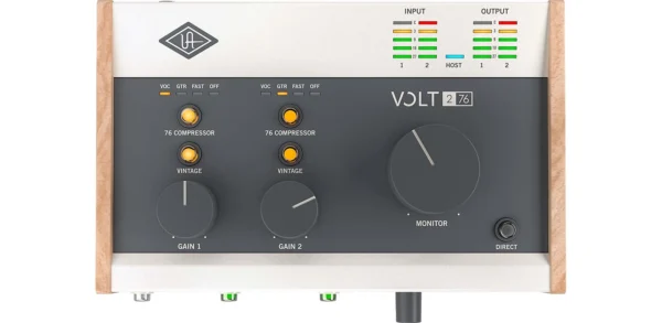 Universal Audio Volt 276 USB-C Audio Interface  Tan / Gray