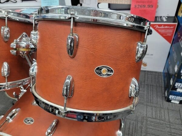 Slingerland Cordova 4 piece Shell Pack 24/13/14/18 1975-76 - Faux Leather - Image 15