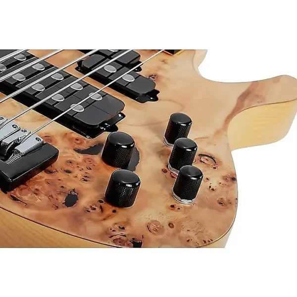 Schecter Reaper-5 Electric Bass 5-String - Natural Satin - Image 12