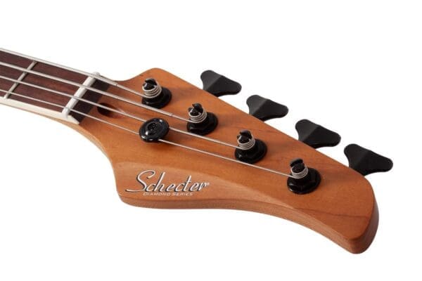 Schecter C4 Standard 4-String Bass Guitar - Charcoal Stain 3971 - Image 9