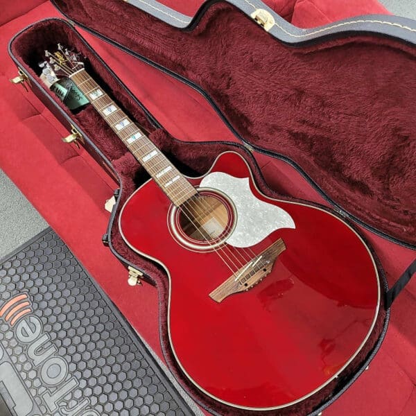 Takamine EG-523SC with Case 2000s - Cherry