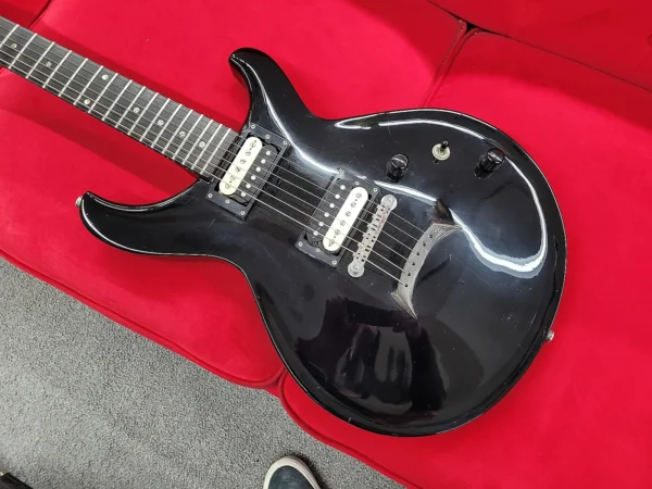 Dean Icon Electric Guitar 2000's - Black - Czech Made - Image 14