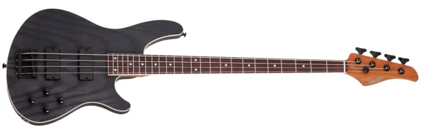 Schecter C4 Standard 4-String Bass Guitar - Charcoal Stain 3971