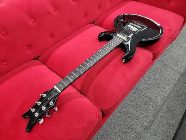 Dean Icon Electric Guitar 2000's - Black - Czech Made - Image 15