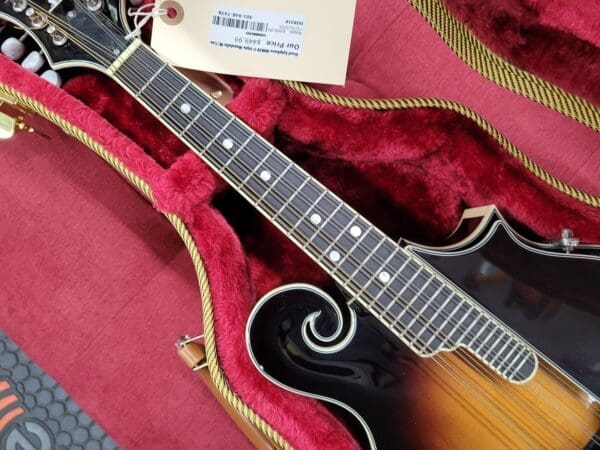Epiphone MM50 Mandolin Vintage Sunburst with Case - Image 5