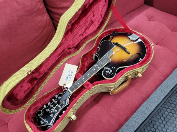 Epiphone MM50 Mandolin Vintage Sunburst with Case - Image 4