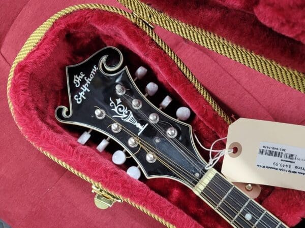 Epiphone MM50 Mandolin Vintage Sunburst with Case - Image 8