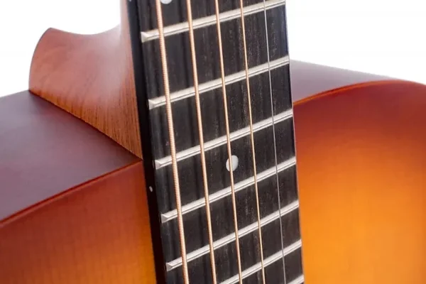 Larrivée Simple 6 Dreadnought Burst Acoustic Guitar - Summer Sunset Burst Satin Finish w/ Case USA - Image 5