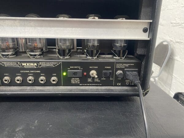 Mesa Boogie Triple Rectifier 150-watt Tube Head and 4x12 4FB Straight Cabinet Owned by Wino - Image 8