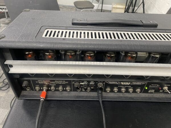 Mesa Boogie Triple Rectifier 150-watt Tube Head and 4x12 4FB Straight Cabinet Owned by Wino - Image 5