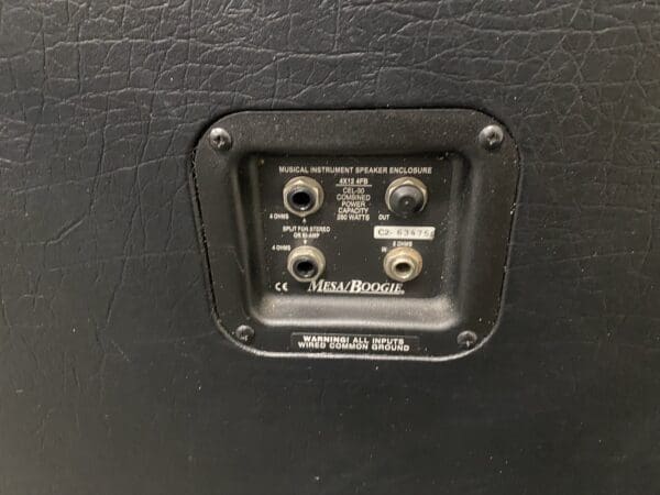 Mesa Boogie Triple Rectifier 150-watt Tube Head and 4x12 4FB Straight Cabinet Owned by Wino - Image 7