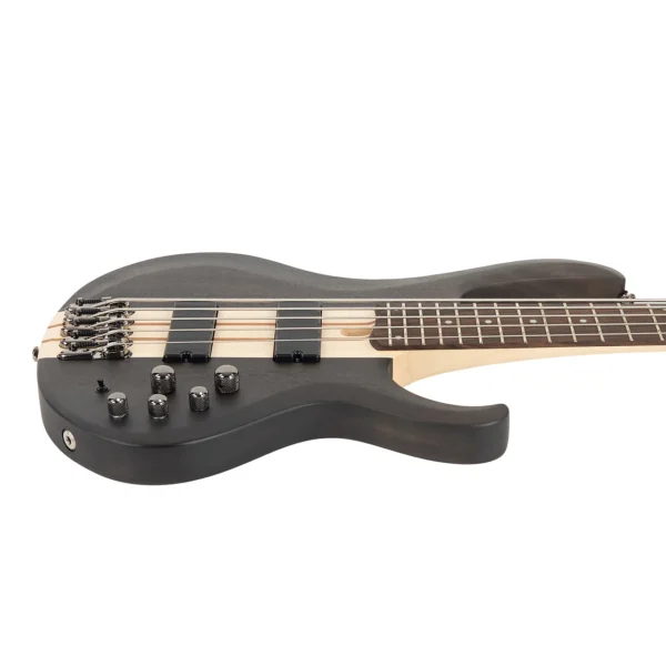 Ibanez BTB605TGF BTB Standard 5-String Electric Bass - Transparent Gray Flat - Image 5