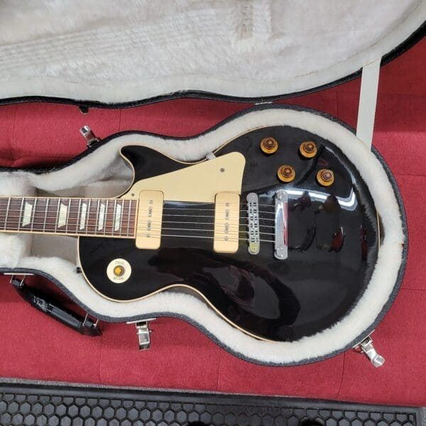 Gibson Les Paul Traditional Pro P90 2011 - Ebony - Image 5