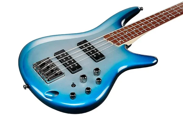 Ibanez SR300E-DOT Standard Soundgear Bass 4-String Bass Guitar- Deep Ocean Metallic - Image 5
