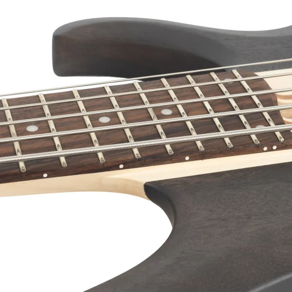 Ibanez BTB605TGF BTB Standard 5-String Electric Bass - Transparent Gray Flat - Image 3